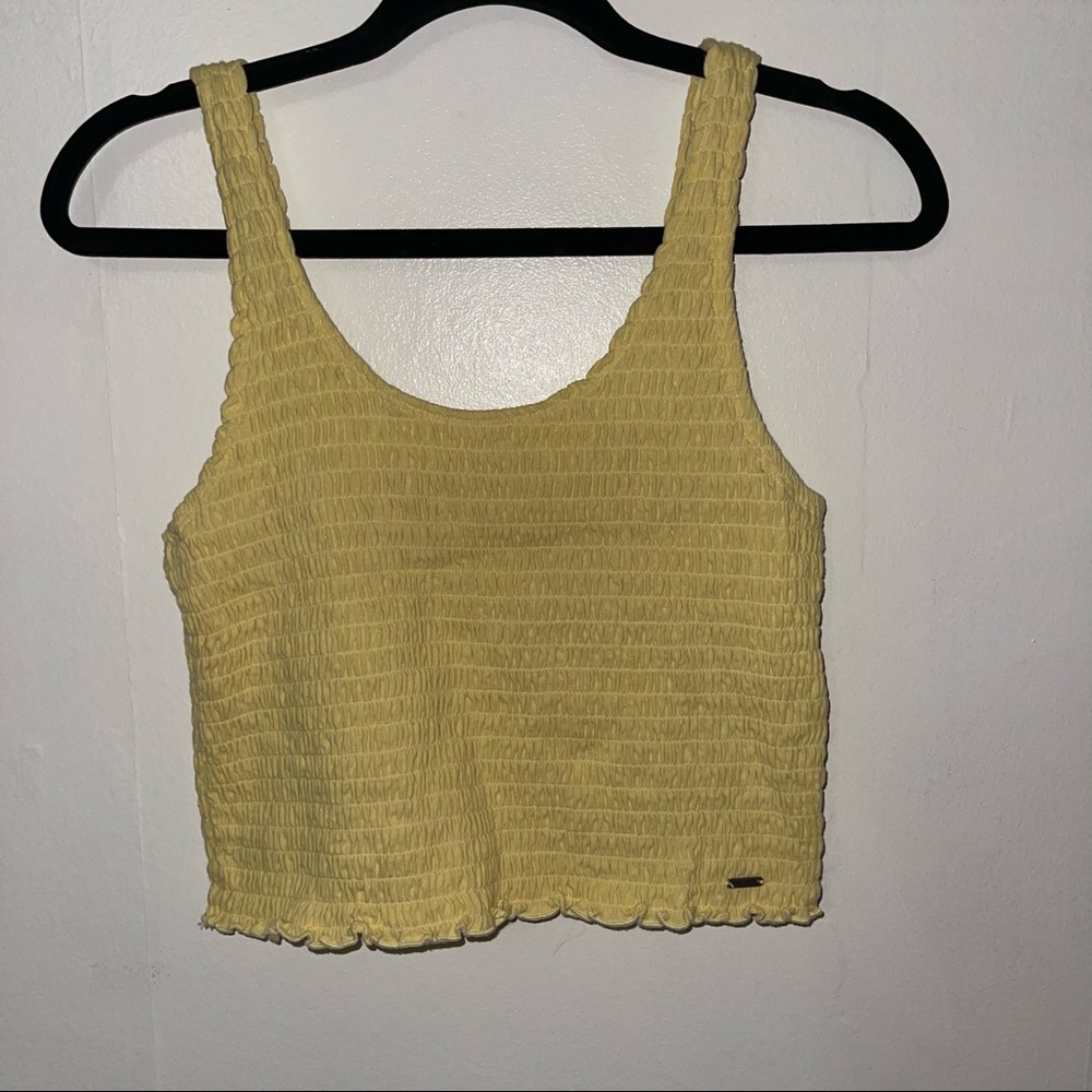 Hollister Yellow Tank